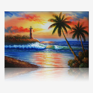 Pinturas al Óleo de Paisajes Rurales de Alta Calidad, Pintadas a Mano, en Lienzo, Decoración de Pared - Product Image 2