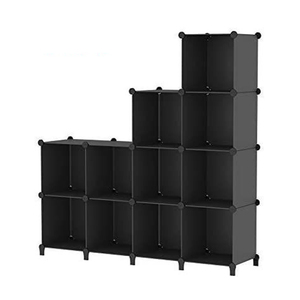 Boîte <span class=keywords><strong>de</strong></span> <span class=keywords><strong>rangement</strong></span> combinée en plastique multi-usages avec porte-bouteilles pour l'organisation du salon et <span class=keywords><strong>de</strong></span> la salle <span class=keywords><strong>de</strong></span> bain - Product Image 5