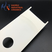 Plaque en céramique d'alumine 99% Al2O3 pour bras de ventouse à vide |   Pièces en céramique de précision usinées par CNC