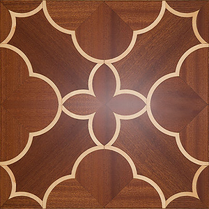 Parquet en bois d'ingénierie multicouche T&G antidérapant, certifié RoHS Grade AB, 16mm 12mm, Chêne Blanc, pour projets immobiliers - Product Image 2