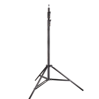 Support d'éclairage à coussin d'air E-reise 280cm 1/4 "et 3/8" Support de lumière à pression d'air à vis supportable au milieu pour Studio Flash ER8709