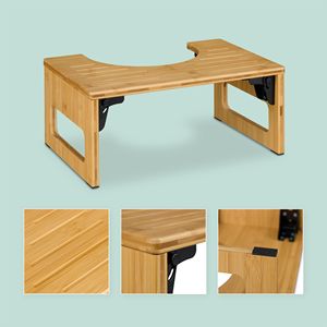 Складной бамбуковый табурет для унитаза - Product Image 5