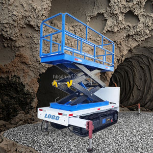 Venta al por mayor, equipo de operación de mina de carbón subterránea, camión de plataforma plana de transporte de orugas hidráulico neumático con plataforma elevadora - Product Image 1