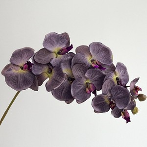 Venta directa de fábrica 41 pulgadas (aproximadamente 105cm) tallos de orquídeas de seda 9 cabezas orquídeas de seda <span class=keywords><strong>blanca</strong></span> para bodas eventos en casa - Product Image 6