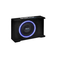 DIBEISI-caja de subwoofer personalizada, subwoofer delgado de 12 pulgadas con amplificador, 10 pulgadas