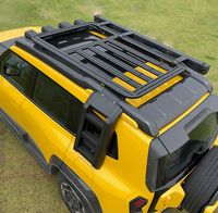 Plateforme de toit robuste avec échelle d'accès latéral et boîte de rangement externe pour SUV DEEPAL G318