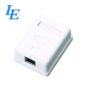 Caja de Conexión RJ45 de Superficie LE S019 CAT5E con Conector UTP Krone IDC STP Cat.5e PCB para Redes - Product Image 2
