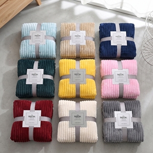 Couverture en flanelle sherpa personnalisée pour la décoration <span class=keywords><strong>de</strong></span> la maison, couverture en polaire douce - Product Image 1