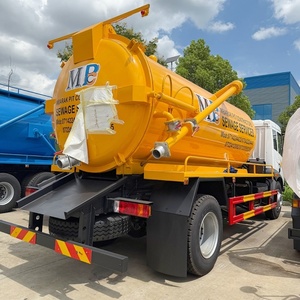 รถบรรทุกดูดสิ่งปฏิกูลแบบสุญญากาศ FAW 4x2 7CBM สำหรับดูดตะกอนในบ่อเกรอะและขนส่งสิ่งปฏิกูลเพื่อสาธารณสุขในเขตเทศบาล - Product Image 6