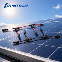Connecteurs de panneaux solaires sans outil PV004-XT1, connexion rapide en cuivre étamé pour les connexions de câbles de systèmes d'énergie solaire