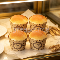 Modèle de pain simulé en PU, muffin factice réaliste, accessoire de présentation alimentaire vintage, décoration pour prise de vue photo, vitrine de boulangerie, maison, mignon