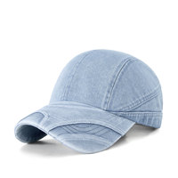 Nueva Gorra de Béisbol Casual Unisex de Mezclilla, Gorra de Jean Transpirable de Verano, Gorra Ajustable de Color Sólido para Hombres, Mujeres y Adolescentes