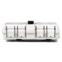 16 Core FTTH Fiber Distribution Box ABS Material 3 in 16 Out SC Adapter Wall Mount Optical Splitter Box for Outdoor Network