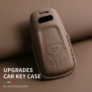 Custodia per Chiavi Auto in Pelle Personalizzata Tianmizhu con LOGO per <span class=keywords><strong>Audi</strong></span> C 1976-1982 - Product Image 4