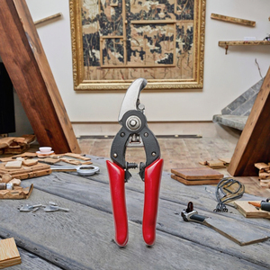 Phổ biến màu Đỏ thép hợp kim bỏ qua cắt tỉa kéo DIY công nghiệp sử dụng tráng xử lý nhôm nhựa vườn pruner cho các nhà máy - Product Image 3