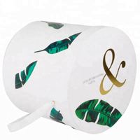 Boîtes à diplômes rondes personnalisées de luxe écologiques certifiées FSC, boîtes d'emballage alimentaire pour produits nettoyants