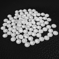 Strass en cristal non thermocollants pour tasses, haute qualité, vente en gros d'usine, tailles SS6 à SS30, couleurs néon, dos plat en verre, 1 sac