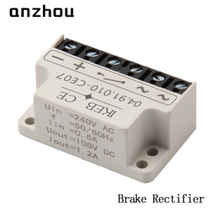 โมดูลเรียงกระแสเบรก Anzhou รุ่น 04.91.010-CE07 108V แบบครึ่งคลื่น สำหรับเบรกป้องกันไฟดับ - Product Image 2