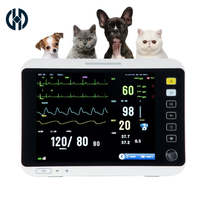 Moniteur complet des signes vitaux pour animaux vétérinaires avec accessoires standard pour une surveillance complète de la santé animale
