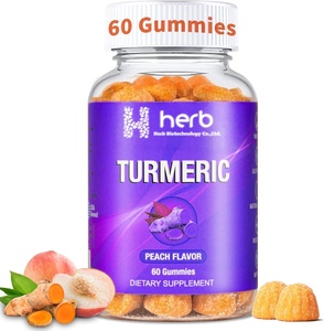 Gummies Santé Peau & Immunité au Curcuma, Gingembre et Antioxydants – Marque Privée OEM/ODM – 2 Gummies par Jour pour Adultes – 60 unités - Product Image 1