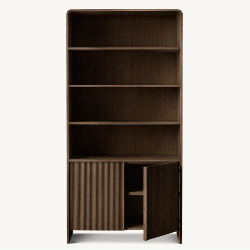 Modern Luxurious Wooden Bookcase Home Furniture