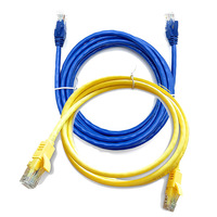 Grosir kabel Jumper ekstensi Ethernet Rj45 LAN kabel Patch jaringan UTP Cat5 Cat5e Cat6 Cat6a Cat7 Cat8