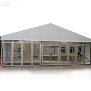 China Newest Fashion Modern Large Outdoor Trade Show Party Event Marquee Clear Wedding Canopy Tents