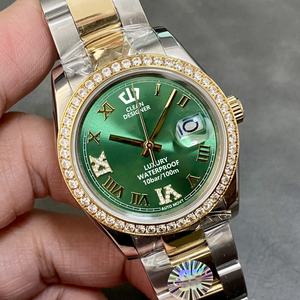 Reloj de Buceo de Lujo para Hombre, Mecánico, de 36 mm, con Probador de Diamantes Personalizado, Movimiento Automático 3235, Bisel de Moissanita, Cristal de Zafiro - Product Image 4