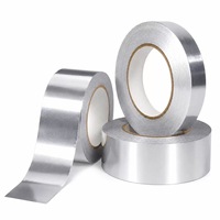 Ruban adhésif en aluminium de qualité industrielle résistant aux hautes températures pour l'étanchéité des conduits HVAC et l'isolation des tuyaux