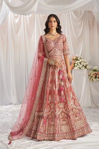 Nuevo último diseño de estilo indio Lehenga Choli con trabajo pesado para damas Ropa de fiesta Lehenga Choli de alta calidad - Product Image 2