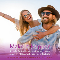 Complément alimentaire de haute qualité pour la fertilité masculine, vitamines et minéraux, soutien à la santé reproductive, amélioration de la qualité du sperme