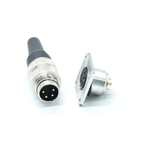 Connecteur étanche circulaire 1 ensemble J09 M16 4 broches connecteur de câble de soudage prise industrielle connecteur M16