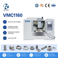 Centro de Mecanizado Vertical CNC de Alta Precisión VMC1160 en Oferta, Sistema de Control Fanuc/Mitsubishi, Fresadora CNC Personalizable