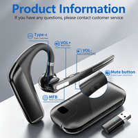 Auriculares Inalámbricos Empresariales Personalizados con Cancelación de Ruido, Auriculares para Computadora con Emparejamiento Automático, Dongle USB para PC, Compatibles con Skype, Zoom y Teams