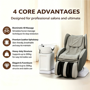 Cómoda Unidad Eléctrica <span class=keywords><strong>de</strong></span> <span class=keywords><strong>Lavacabezas</strong></span> para Salón <span class=keywords><strong>de</strong></span> Belleza, Mueble <span class=keywords><strong>de</strong></span> Masaje, Sillón <span class=keywords><strong>de</strong></span> Lavado, Tazón <span class=keywords><strong>de</strong></span> Champú, Lavabo <span class=keywords><strong>de</strong></span> Spa para Cabello, Multiángulo - Product Image 2