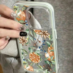 Custodia per cellulare Ins Style con fiori retrò per <span class=keywords><strong>iPhone</strong></span> 17 Air 16 15 <span class=keywords><strong>Pro</strong></span> <span class=keywords><strong>Max</strong></span>, 2 in 1, stampa <span class=keywords><strong>verde</strong></span>, antiurto, morbida, a copertura totale - Product Image 2