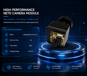 กล้องถ่ายภาพความร้อนสำหรับล่าสัตว์กลางแจ้ง 640*512 (12 ม., 50Hz) - กล้องอินฟราเรดมองกลางคืนแบบไม่ต้องระบายความร้อน พร้อมเลนส์มุมกว้าง V28 640x512 ระบบถ่ายภาพความร้อน - Product Image 2