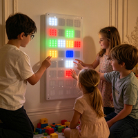 Lampe Murale Interactive 32 LED Tendance pour Enfants avec Grille Tactile – Jouet Sensoriel Éducatif pour Garçons et Filles – Vente en Gros