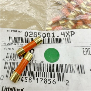 Littel T1AH250VP 1A 2A 2.5A 250V AC 0285001. HXP 0285002. HXP 0285002.5. Fusible audio HXP Fever - Product Image 2