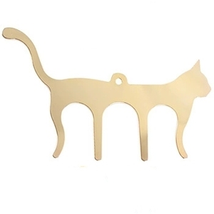 Marqueurs de page en forme de chat en acier pour partitions musicales, clips de fixation multicolores pour partitions, fournitures scolaires musicales en gros - Product Image 3