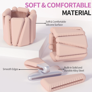 Adjustable Foam Ankle Weights Wrist Weights Soft Cushioned Training <b>Bands</b> for <b>Exercise</b> Fitness - Product Image 2