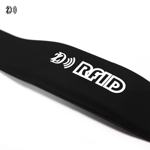 Biểu tượng tùy chỉnh/mã QR Silicone Vòng đeo tay 13.56MHz NFC Vòng đeo tay ntag213 Ntag215 ntag216 Silicone dây đeo cổ tay - Product Image 3