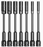 Clé à douille électrique pour vis étroites, de 8 mm à 19 mm, avec fonction de préhension améliorée et conception à haute adhérence