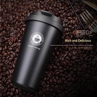 Mug isotherme portable en acier inoxydable 304, cadeau créatif classique, pour boissons chaudes, portable, promotionnel, avec logo imprimé, design moderne et minimaliste