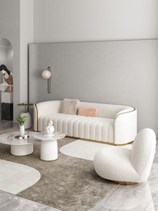Foshan Amigos Furnitures Canapé moderne de style européen en forme de <span class=keywords><strong>L</strong></span> pour le salon - Product Image 5