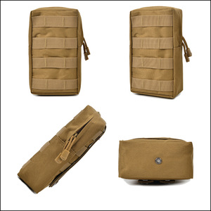AYPPRO, riñonera táctica Molle para hombre, cinturón de poliéster con cremallera, decoración de logotipo para caza, deportes, viajes, dispositivo EDC mejorado - Product Image 2