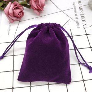 Pochette à bijoux en velours personnalisée avec logo, sac d'emballage cadeau pour bijoux, montres et autres trésors, sac de rangement pour perruque - Product Image 4
