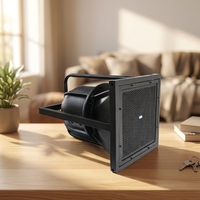 Altavoz de Bocina de Largo Alcance 500m para Mezquitas/Gimnasios/Patios Escolares, 15 Pulgadas, 300-500W, Metálico, para V5.5, IPX-6 Impermeable, con LED RGB