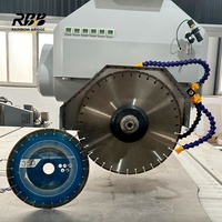 Scie à pont CNC 5 axes RBB HQ-3220D pour la découpe de pierre, moteur 15KW, haute précision pour marbre et granit, utilisation facile, haute performance