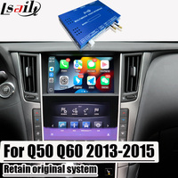 Interface Android Lsailt 8 Go pour Infiniti Q50 2013-2015 Wireless CarPlay, solution Android Auto avec NetFlx, Spotify, Google Map